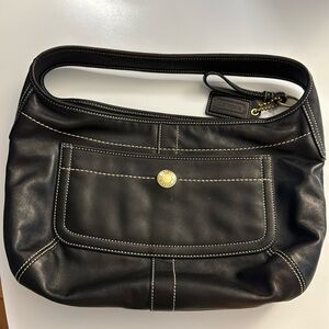 Coach Leather Shoulder Bag